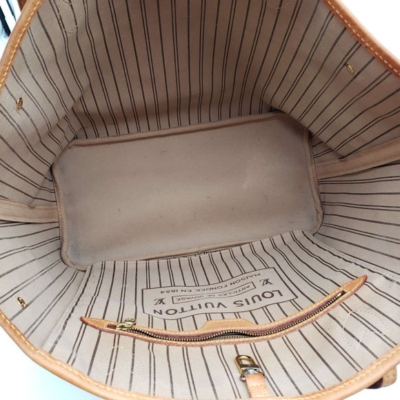 100% Authentic Louis Vuitton Neverfull MM Monogram Tote Bag - Picture 9 of 16